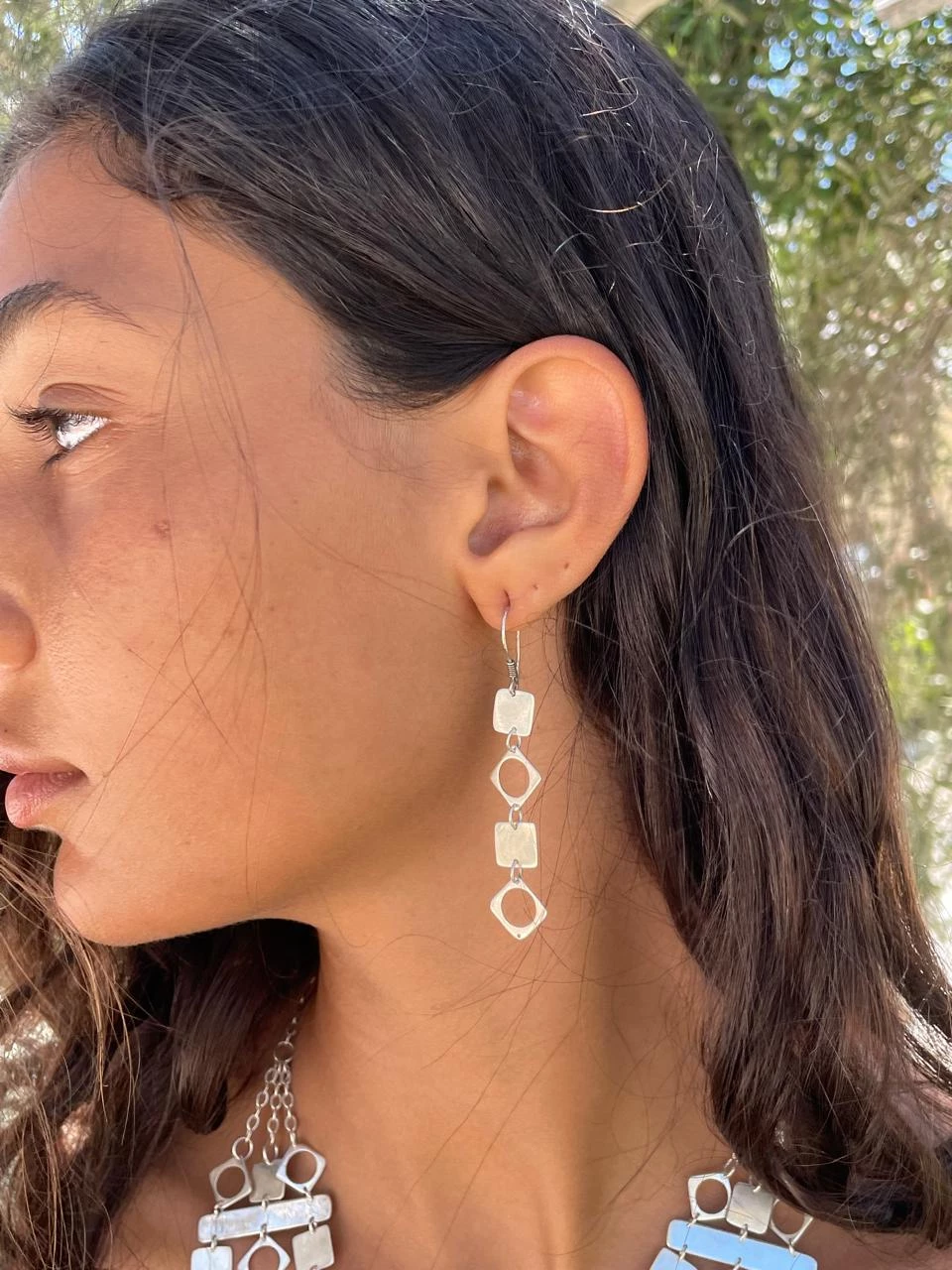 Geo Chic Earring mono strip