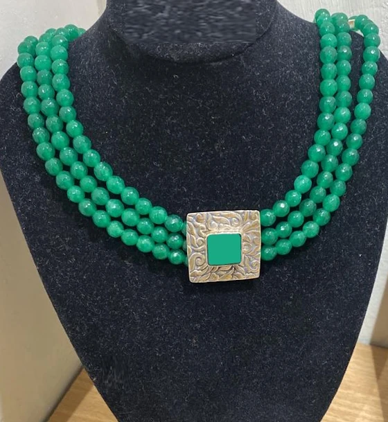 Sultana Necklace Green
