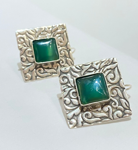 Sultana Earring Green