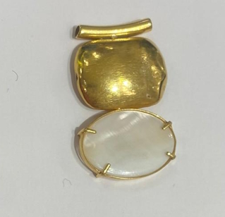 Lunar Glow gold plated Necklace