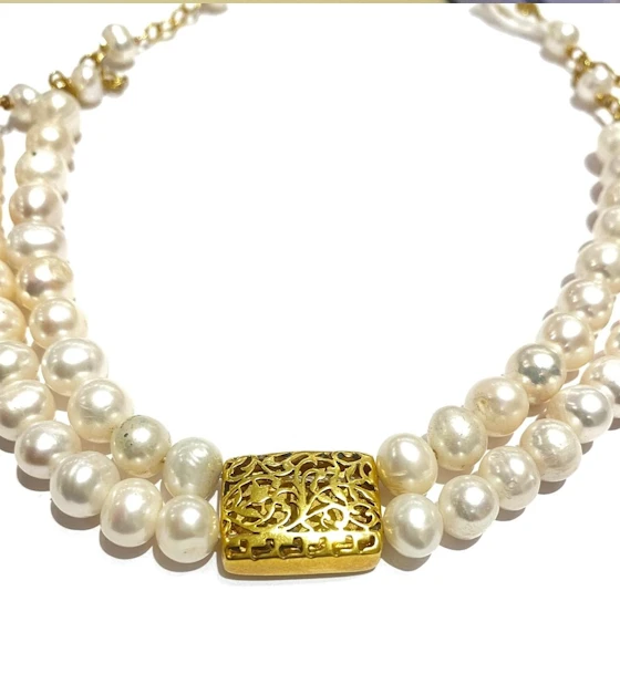 Layali Necklace Gold plated